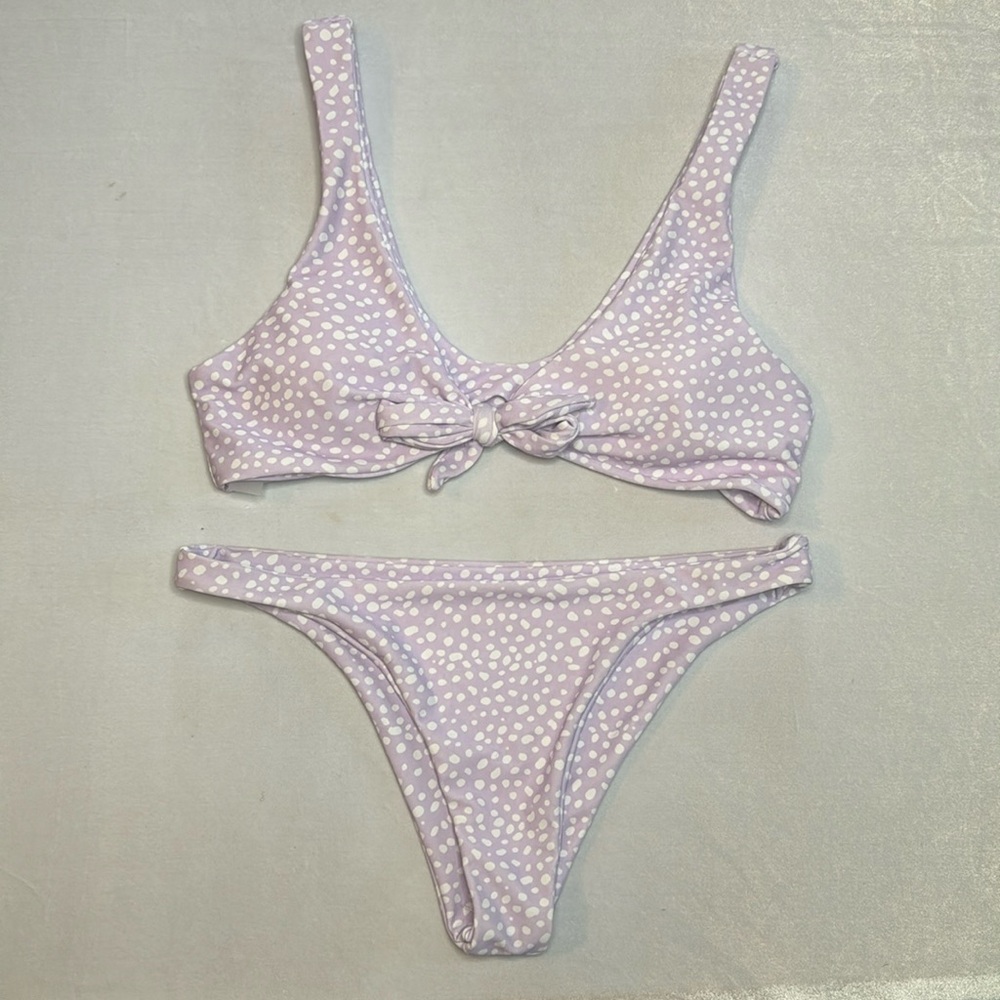 Spotted 2-piece Swimsuit